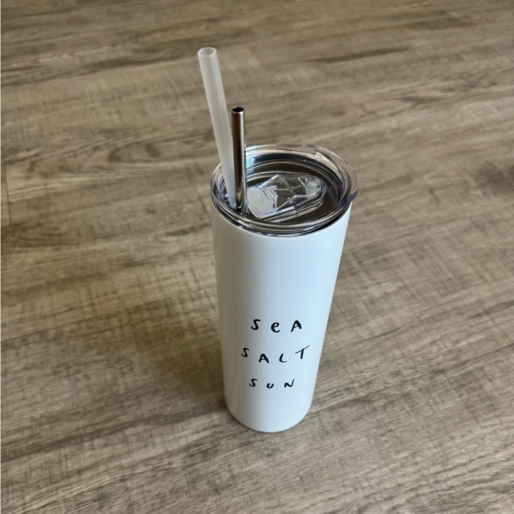 New Sea Salt Sun White Tumbler